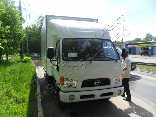 Автофургон Хендай HD 78 (Hyundai-78) с закабинным спальником